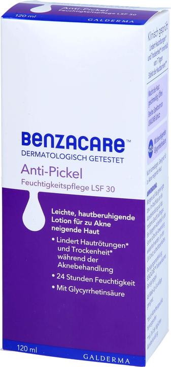 Produktbild Benzycare Benzacare Antipickel Feu30, 120 ml CRE (Körperlotion, 120 ml)