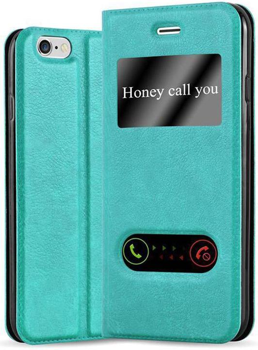 Produktbild Cadorabo Book mit View Doppelfenster Cover (Apple iPhone 6 Plus)