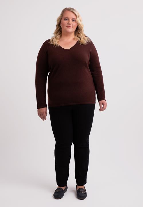 Produktbild Cash-Mere Kaschmir V-Ausschnitt Pullover (3XL, 4XL)