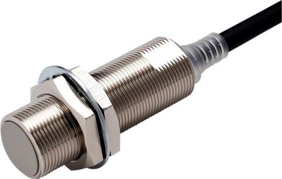 Image du produit Omron Industrial Automation Induktiver Sensor PNP, NO 500Hz 30V 16mA 8mm IP67 / IP67G / IP69K Kabel, 2 m E2E-Next (Capteur)