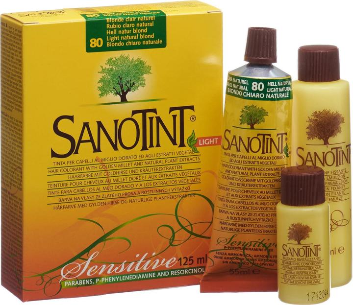 Produktbild Sanotint Sensitive Light Haarfarbe 80 hell naturblond (Hell Naturblond)