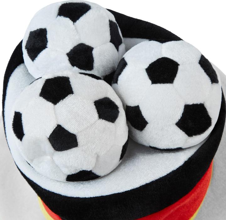 Immagine prodotto tectake Cilindro Tifoso Germania con palloni da calcio
