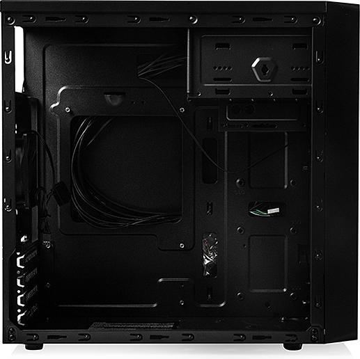 Actual product image Modecom MINI TREND AIR - Mini Tower - PC - Black - ITX,Mini-ATX - 1x 80 mm - 80,120 mm (Mini-ATX)