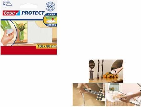 Produktbild tesa PROTECT Filzgleiter rechteckig (Filzgleiter, 1 Stück)