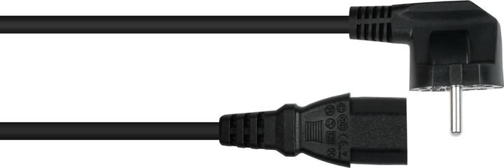 Produktbild Kabelmeister Kaltgeräteverläng. Stecker C14/C13 schw. 0,5m (0.50 m, C13)