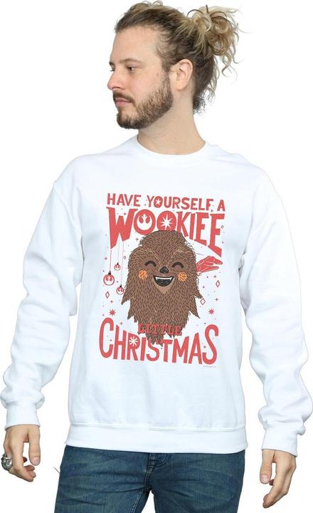 Immagine prodotto Star Wars Wookiee Little Christmas Felpa Uomo (XL)
