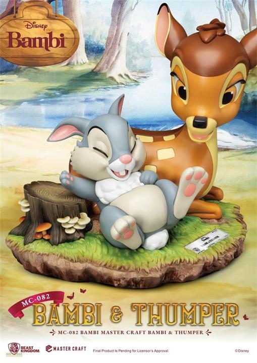 Produktbild Beast Kingdom Disney Master Craft Statue Bambi & Thumper 26 cm