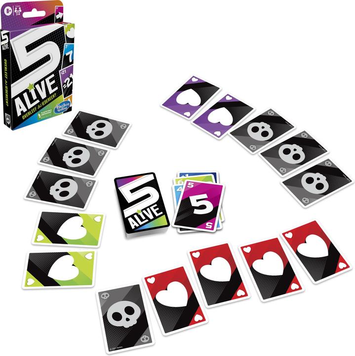 Immagine prodotto Hasbro Gaming Gioco di carte 5 Alive (Olandese)