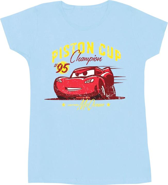 Immagine prodotto Disney Cars Piston Cup Champion Maglietta Donna (L)