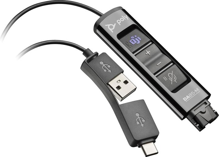 Poly HP DA85-M USB to QD Adapter