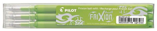 Actual product image Pilot FriXion Refill Set à 3 (Refill, Light green, 0.35 mm)