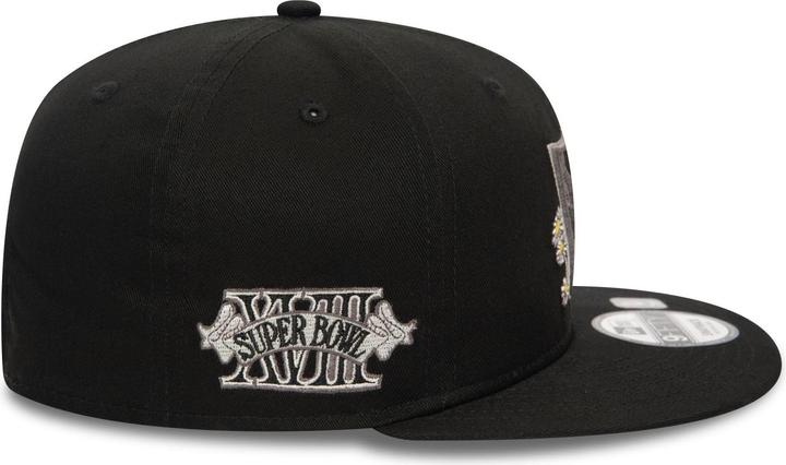Actual product image New Era 9Fifty Snapback Cap - FLOWER Las Vegas Raiders - S/M (S/M)