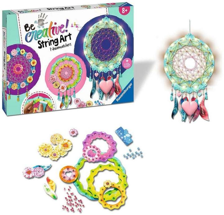 Actual product image Ravensburger String Art Dreamcatcher