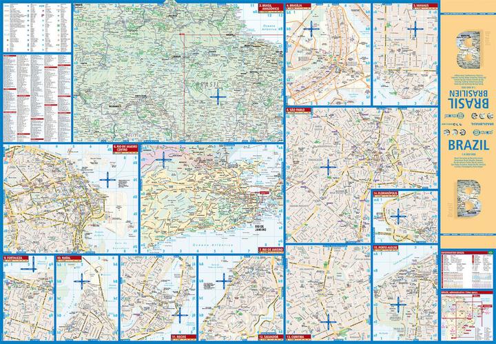 Immagine prodotto Mappa. Brasile