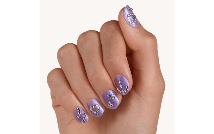 Actual product image essence 3D Nail Jewels (Nail glue, Silver)