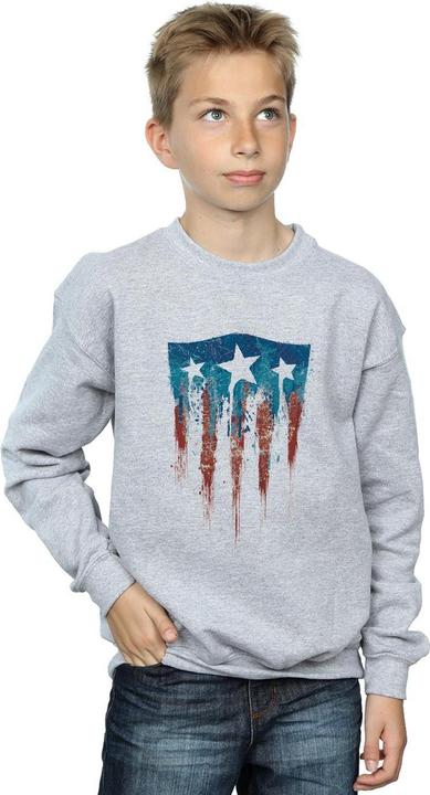 Immagine prodotto Captain America Flag Shield Felpa Ragazzi (116)