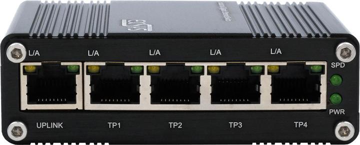 Actual product image Exsys Industr. Ethernet Mini Switch 5x 1 Gbps (5 Ports)