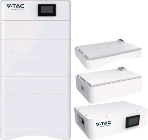 Image du produit V-TAC OHS30K100 Jeu de batteries 30 kWh haute tension Batteries de stockage empilables BMS intégré 30