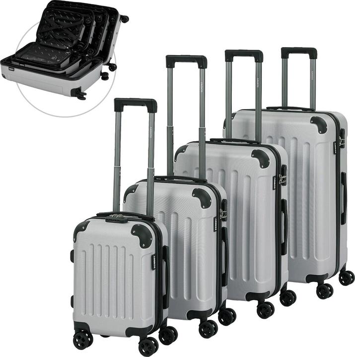 Image du produit Arebos Valise de voyage (94 l, Bagage à main (jusqu'à 50l), M (50 - 90l), L (90 - 115l), XL (à partir de 115l))