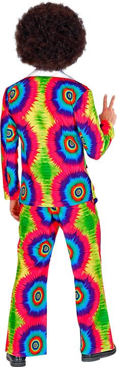 Actual product image Widmann THE 70s GROOVY STYLE - Tie Dye (jacket, trousers), XL (XL)