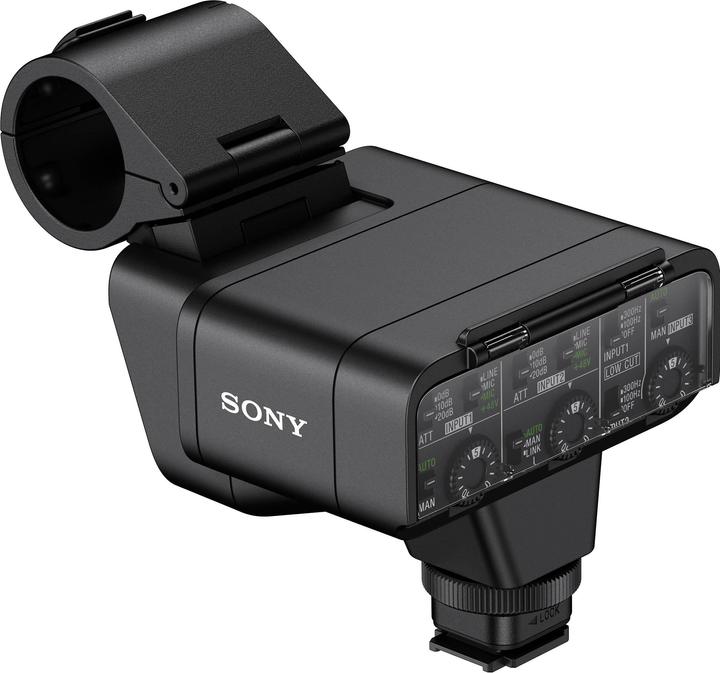 Actual product image Sony XLR-K3M Dual-Channel Digital XLR Audio Adapter Kit with Shotgun Microphone (Camera-specific microphone, Various video accessories)