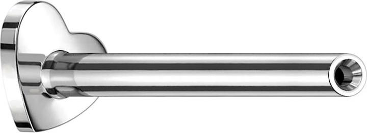 Produktbild Star Piercing Micro Threadless Labret-Stab Herz silber (ohne Messing, Titan G23)