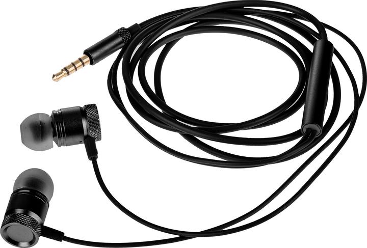 Actual product image Peter Jäckel FUN Stereo Headphone Premium Black with 3.5mm jack (Cable)