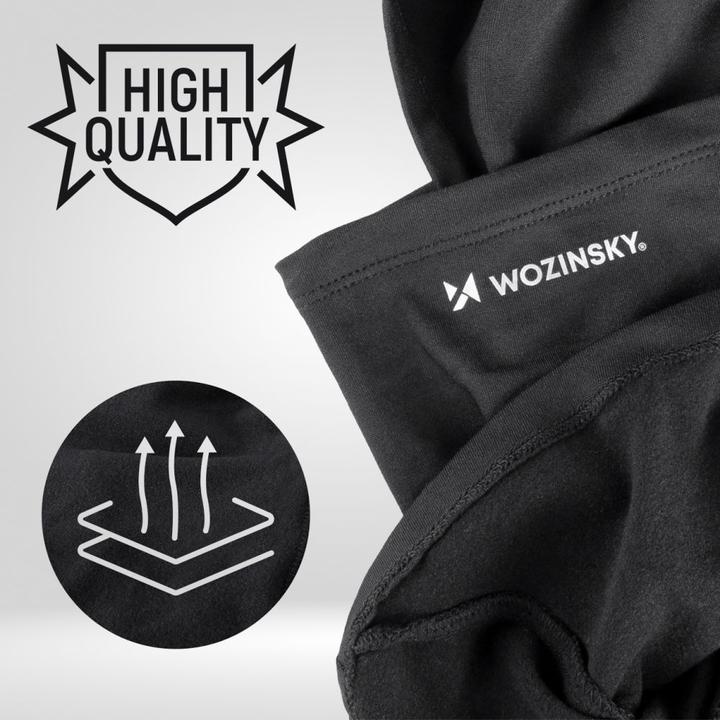 Image du produit Wozinsky Balaclava WTBBK2 XL cagoule thermique sous casque - noir