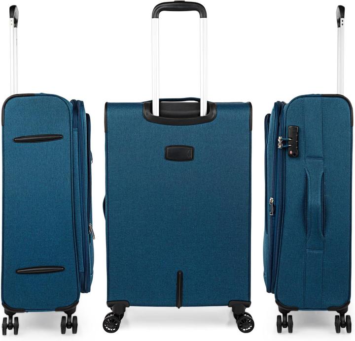 Actual product image Jaslen Trolley set (82.50 l, Hand luggage (up to 50 litres), M (50 - 90l))