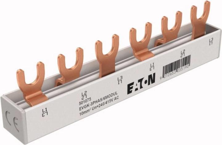 Actual product image Eaton Fork connection 3-phase EVGK-3PHAS/6MODUL