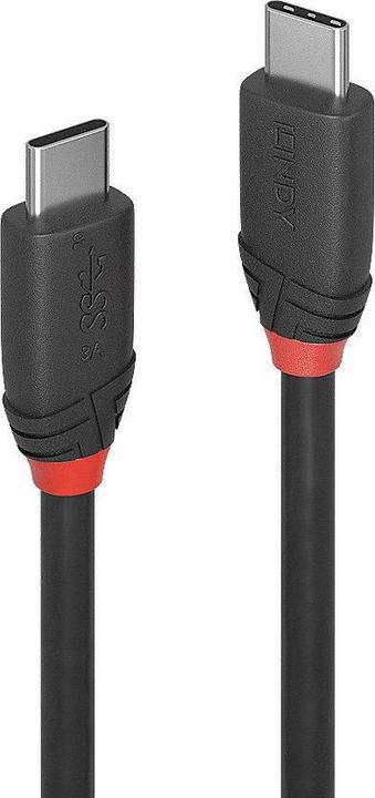 Productafbeelding Lindy Zwarte lijn (0.50 m, USB 3.1)