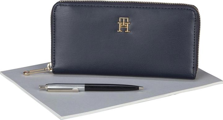 Productafbeelding Tommy Hilfiger Lange portemonnee Iconic Tommy Large Ziparound FA22