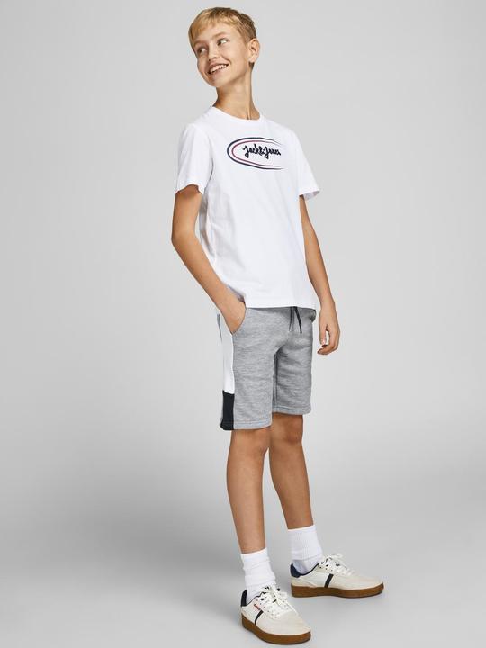 Actual product image Jack & Jones Jpstlogo Blocking Sweat Shorts Vg Sn Jnr (116)