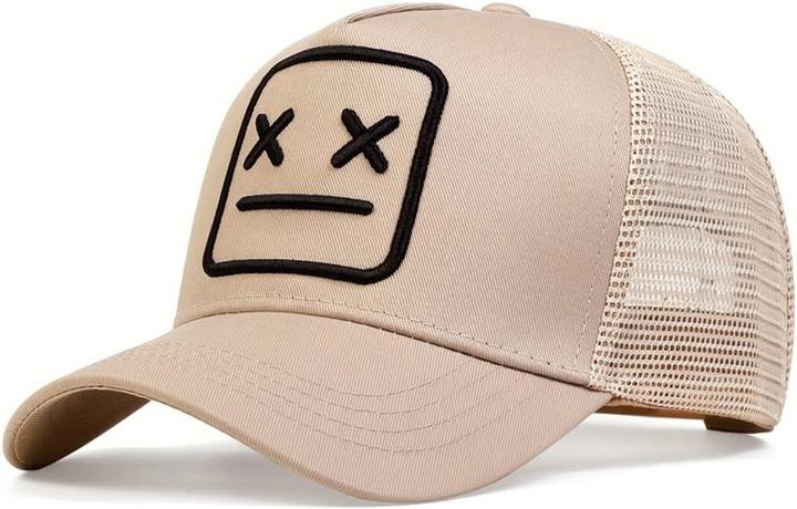 Image du produit PhoneLook Casquette de baseball en maille respirante Trucker Cap unisexe avec motif de tendance
