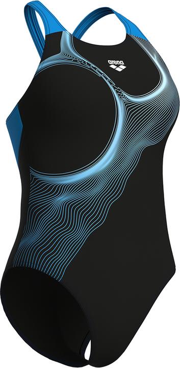 Produktbild Arena W Ripples Swimsuit V Back B (36)
