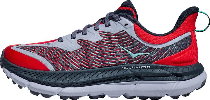 Image du produit Hoka Mafate Speed 4 Laufschuhe Cerise / Stormy Skies Damen (38.5, 39)