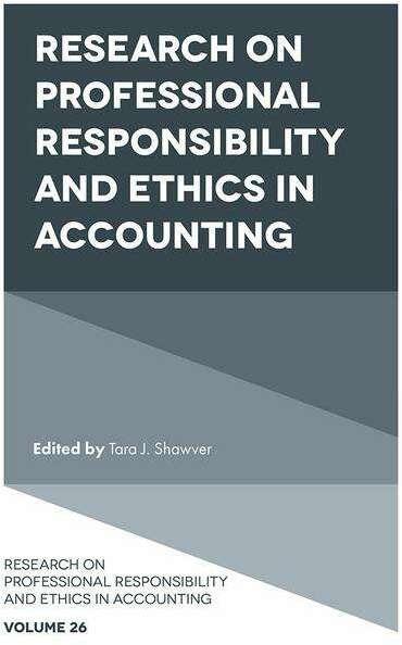 Actual product image Research on Professional Responsibility and Ethics in Accounting (English, Tara J. Shawver)