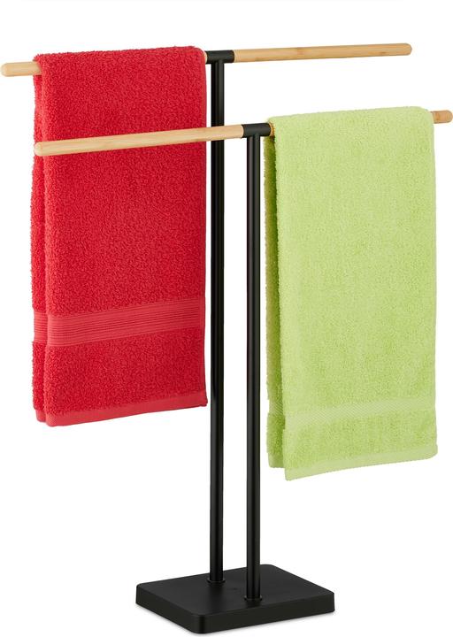 Actual product image Relaxdays Towel rail