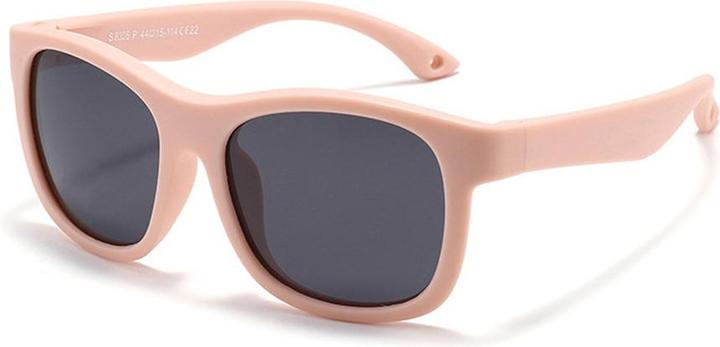 Immagine prodotto Techsuit - Sunglasses Polarised (8306-C22) - for Babies, Square Shape, with Strap - Sand Pink