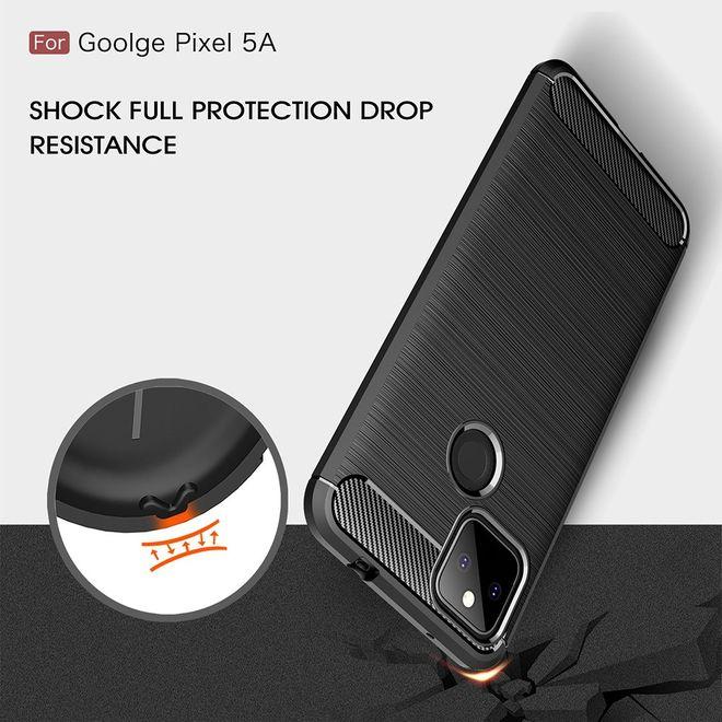 Actual product image MU Style Carbon Fiber TPU Softcase Series (Google Pixel 5a)