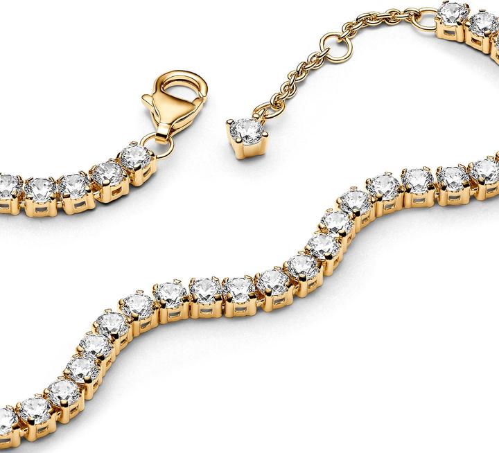 Immagine prodotto Pandora Bracciale da tennis (20 cm, Dorato)
