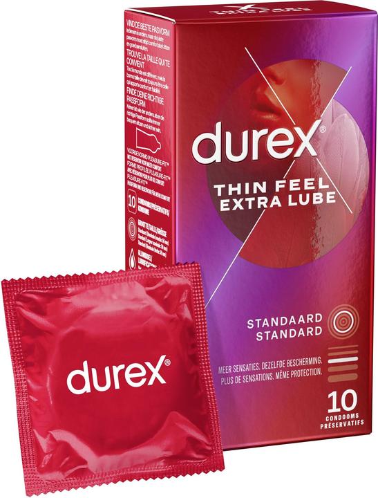 Produktbild Durex Thin Feel Extra Lube (10 Stk.)