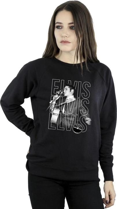 Image du produit Elvis - Sweat TRIPLE LOGO PORTRAIT - Femme (S)