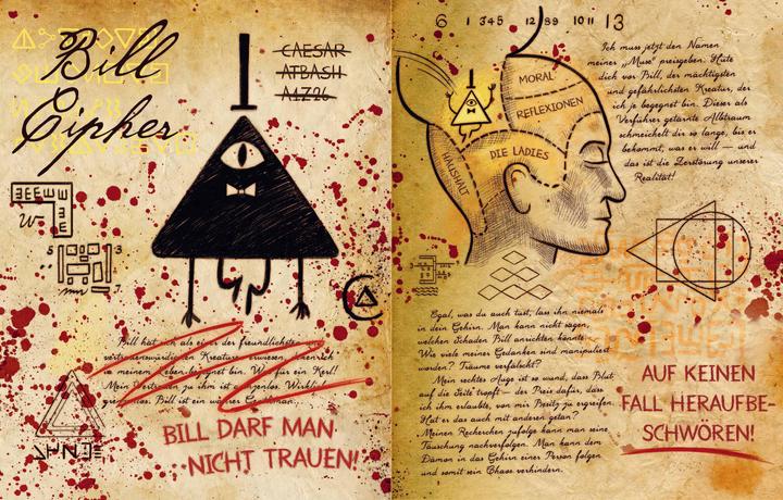 Immagine prodotto Willkommen in Gravity Falls - Tagebuch 3 (Tedesco, Alex Hirsch, Rob Renzetti, Walt Disney, 2025)