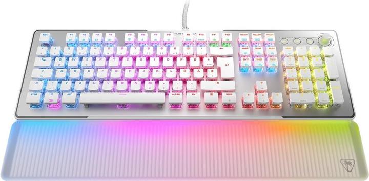 Actual product image Turtle Beach Vulcan II Max gaming keyboard, white (DE, Cable)