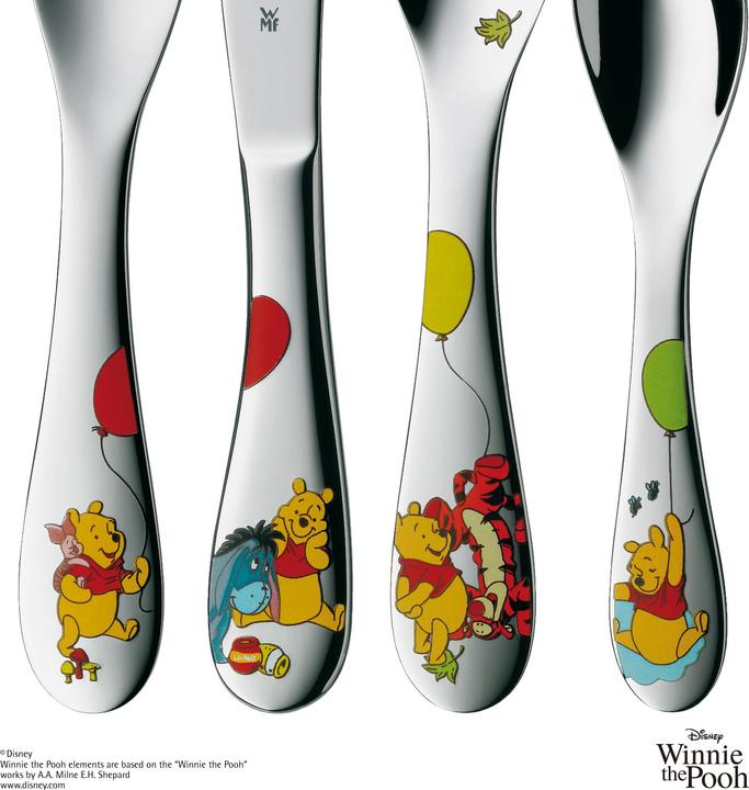 Produktbild WMF Kinderbesteck 4tlg Disney Winnie Pooh ab 3 Jahre Edelstahl poliert