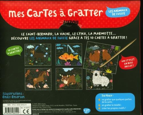 Actual product image Ma pochette d'artiste / Mes cartes à gratter / Les animaux de la Suisse