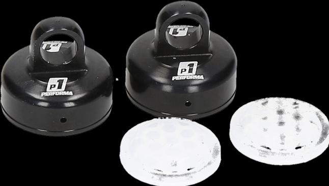 Actual product image Performa Racing Shock Cap & Bladder for HB Racing D819 by Fast Race (2pcs)