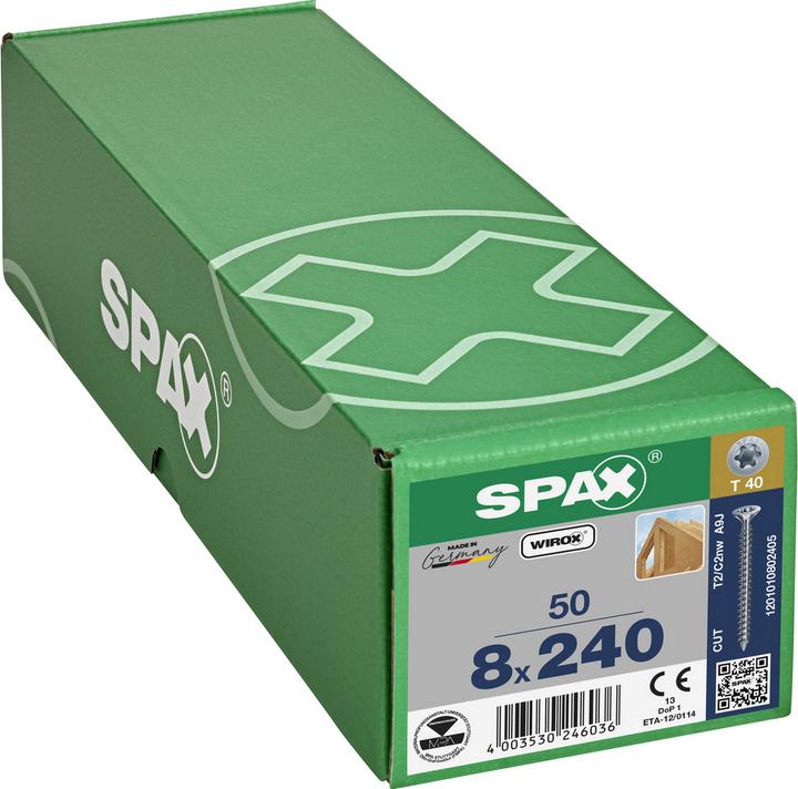 Productafbeelding Spax Houtbouwschroeven (50 Schroeven per stuk)