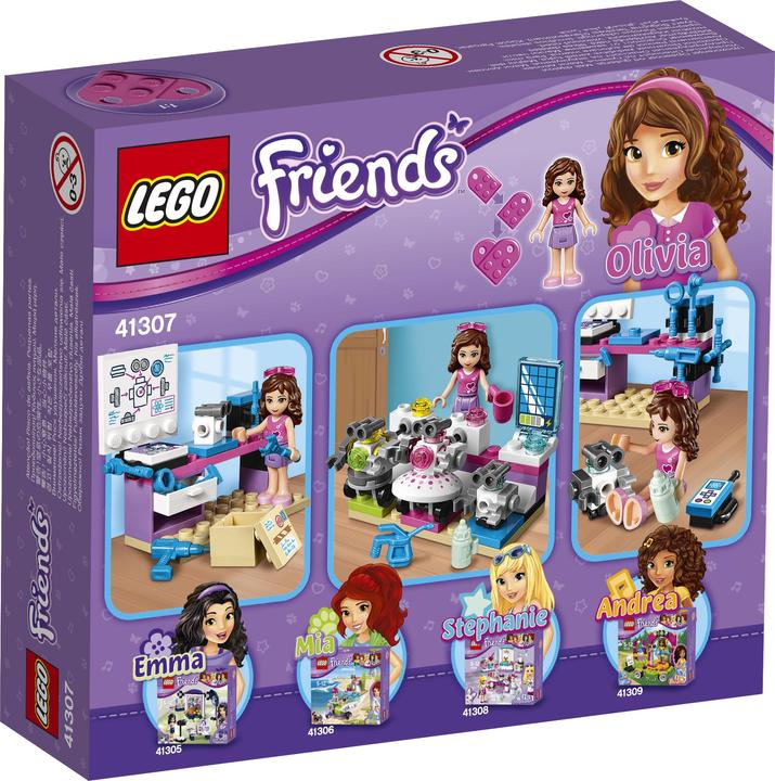 Actual product image LEGO Friends Olivia's inventor lab (41307, LEGO Friends)